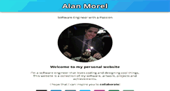 Desktop Screenshot of alanmorel.com